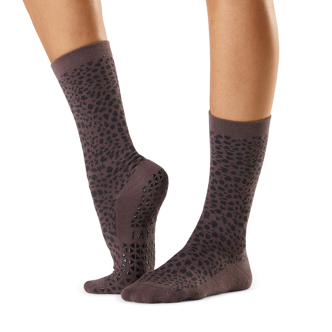 Tavi Noir Jess Grip Socks - Non-Slip Yoga Socks for Women, Anti-Skid Workout Socks with Grips for Pilates, Barre, Dance & Home Use
