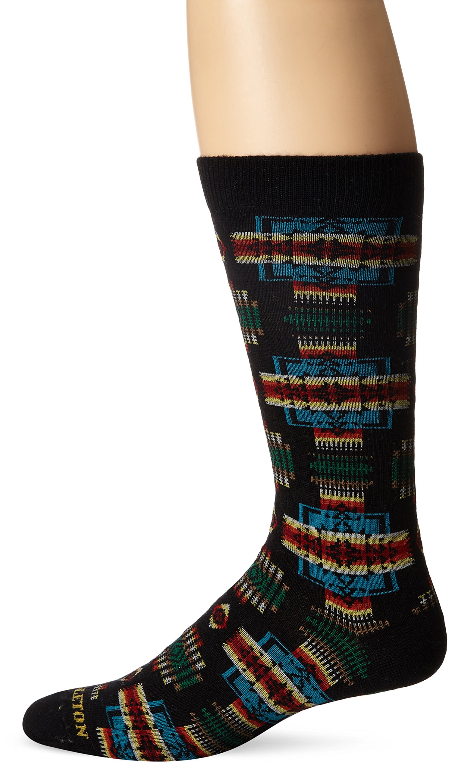 Pendleton Men's Crew Socks - Premium Wool Blend Socks for Hiking, Outdoor & Casual Wear - Warm & Durable Winter Socks