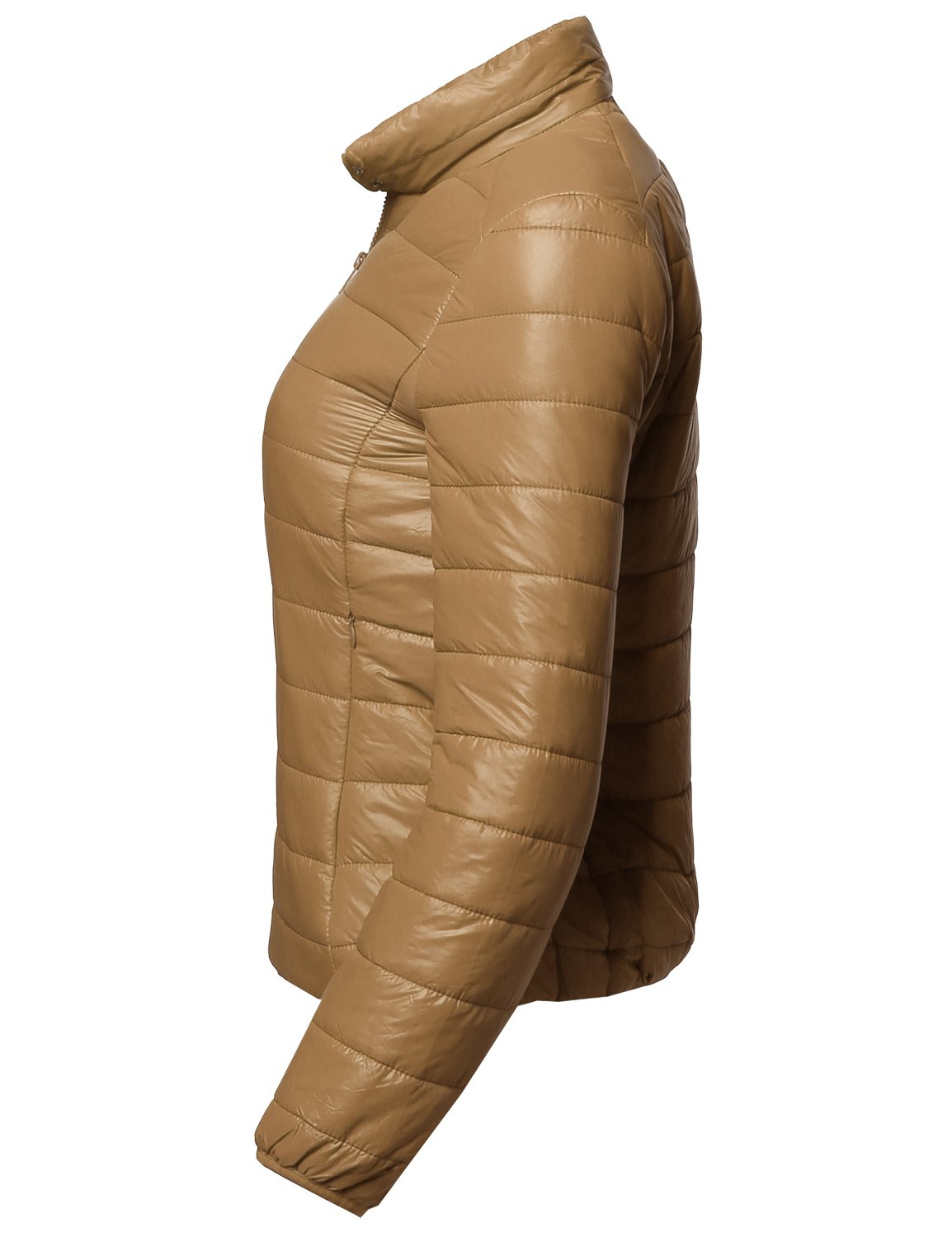 Emma Women's Lightweight Solid Quilted Puffer Jacket for Outdoor Sports | Water-Resistant Winter Coat for Hiking, Camping & Travel | Warm Casual Fall Outerwear