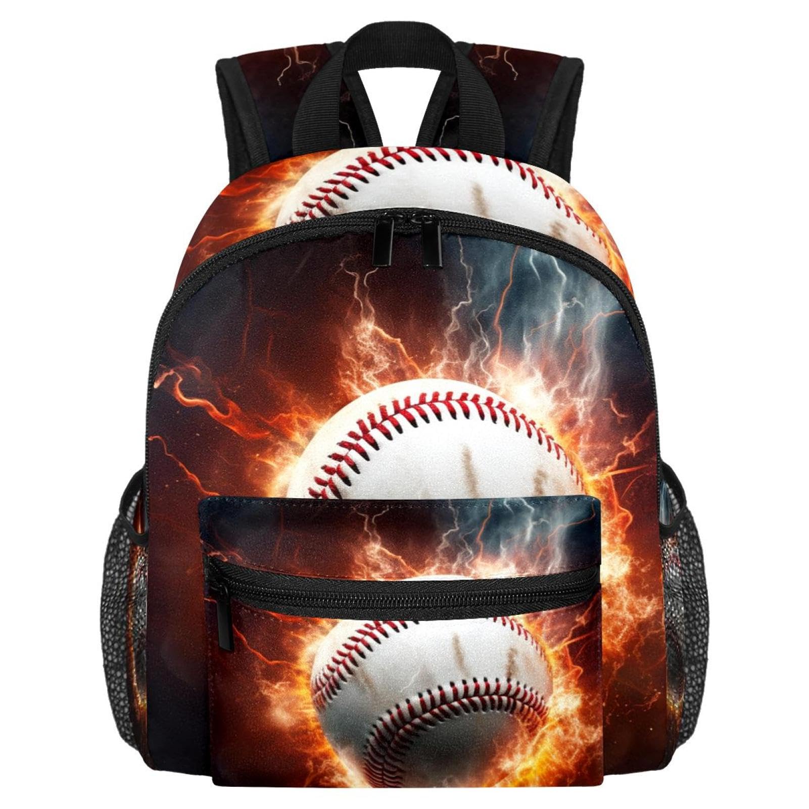 Best Travel Backpacks for Women & Men - Durable Baseball Design Fire & Water Resistant Backpack - Perfect for Hiking, Camping & Daily Commute