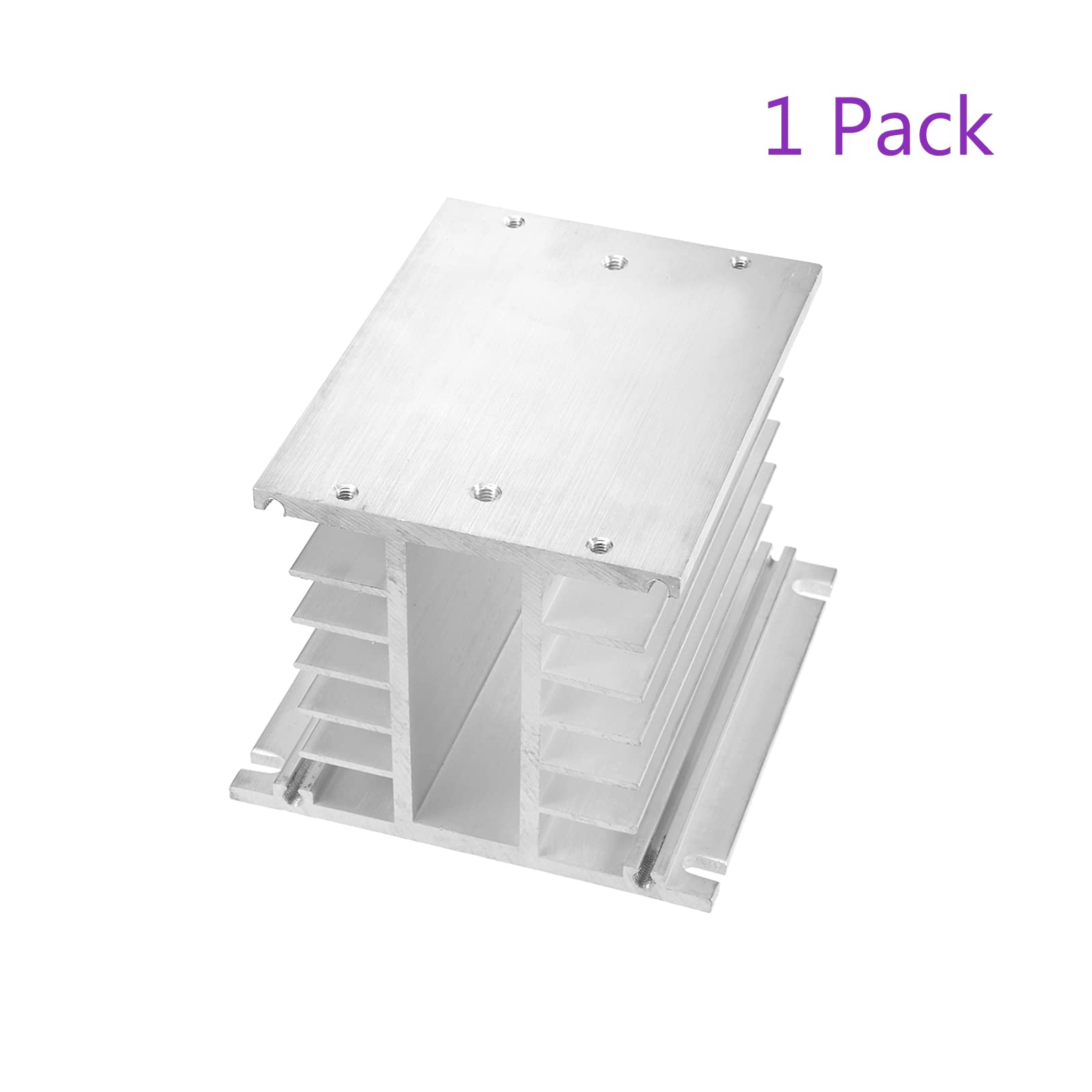 DMiotech High-Performance Heat Sink Cooler for 10A-100A Solid State Relays - Efficient Thermal Dissipation Solution for Industrial Automation & Power Electronics