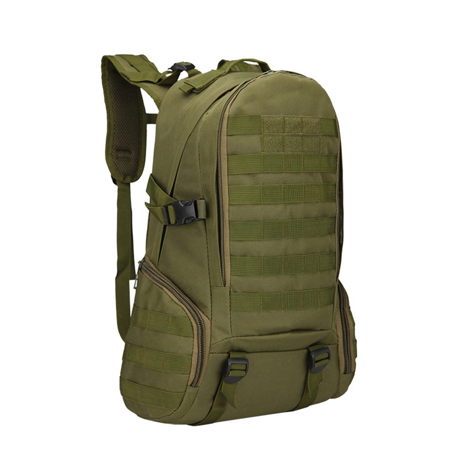 Men's Large Capacity Outdoor Backpack - Durable Travel, Camping & Hunting Rucksack in Army Green | Perfect for Hiking, Backpacking & Military Use