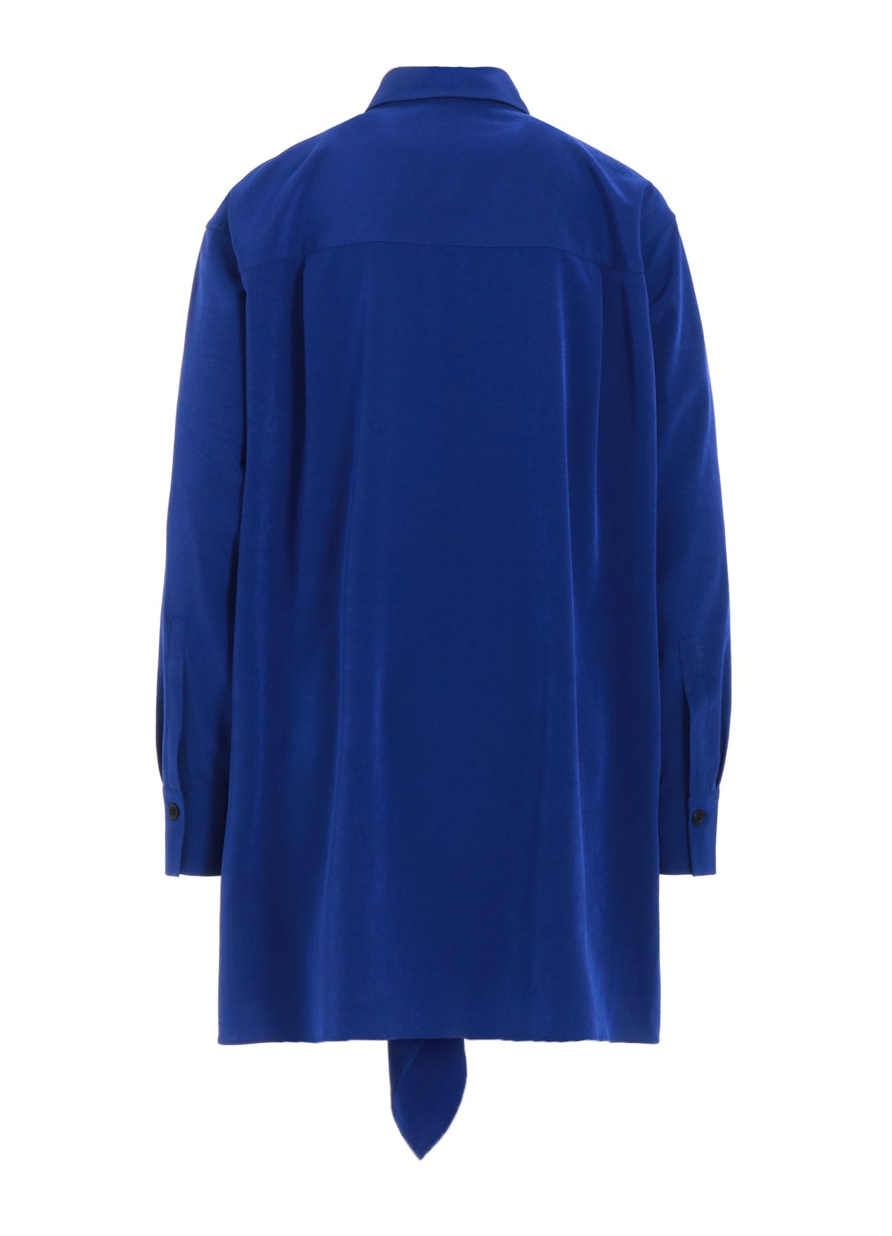 Elegant Crepe de Chine Blouse with Placket - Women's Fashion Top for Work, Office & Casual Wear