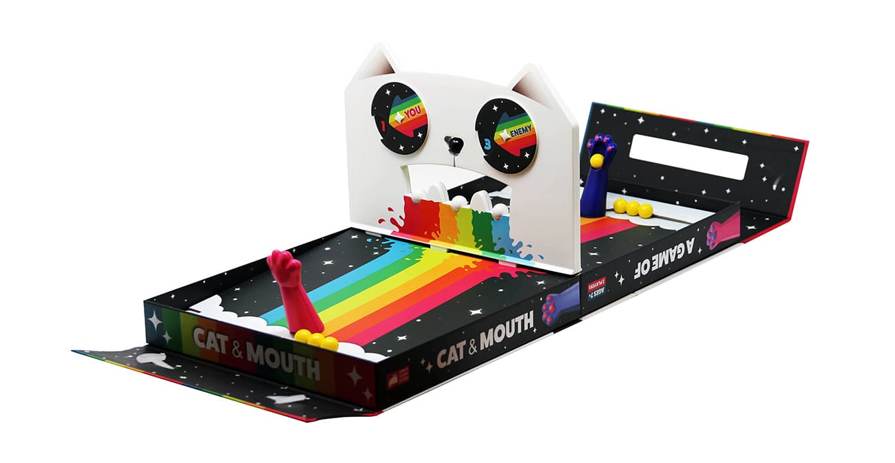 Fun Cat & Mouth Board Game for Kids & Adults - Family Party Game Night, Indoor Activities, Gifts for Cat Lovers