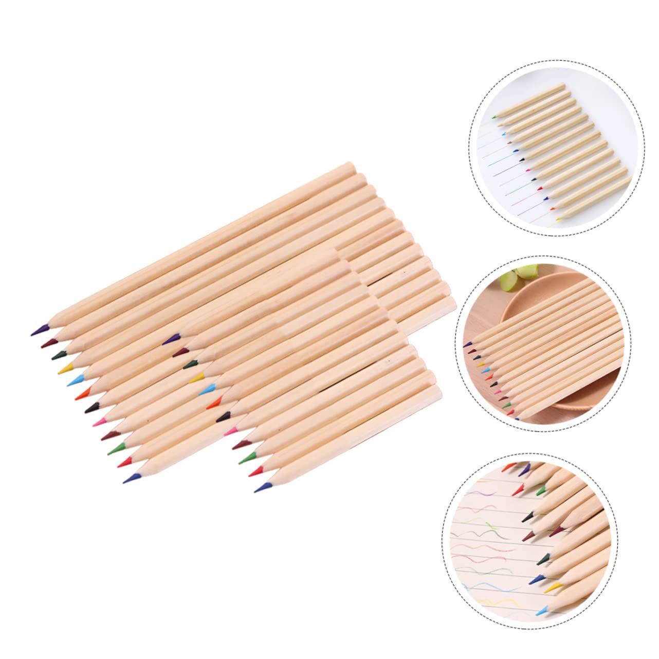 COHEALI 120 Pcs Colored Pencils Set - Vibrant Art Drawing Pencils for Kids & Adults, Professional Sketching & Coloring, Wooden School Supplies - Perfect for Classroom, Home & Office Art Projects