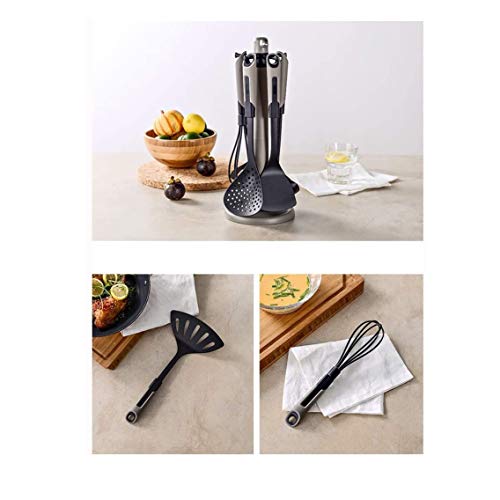 6-Piece Heat-Resistant Non-Stick Kitchen Utensil Set - Spatula, Spoon & Cooking Tools for Frying, Baking & Home Cooking | Durable Cookware Accessories for Everyday Kitchen Use