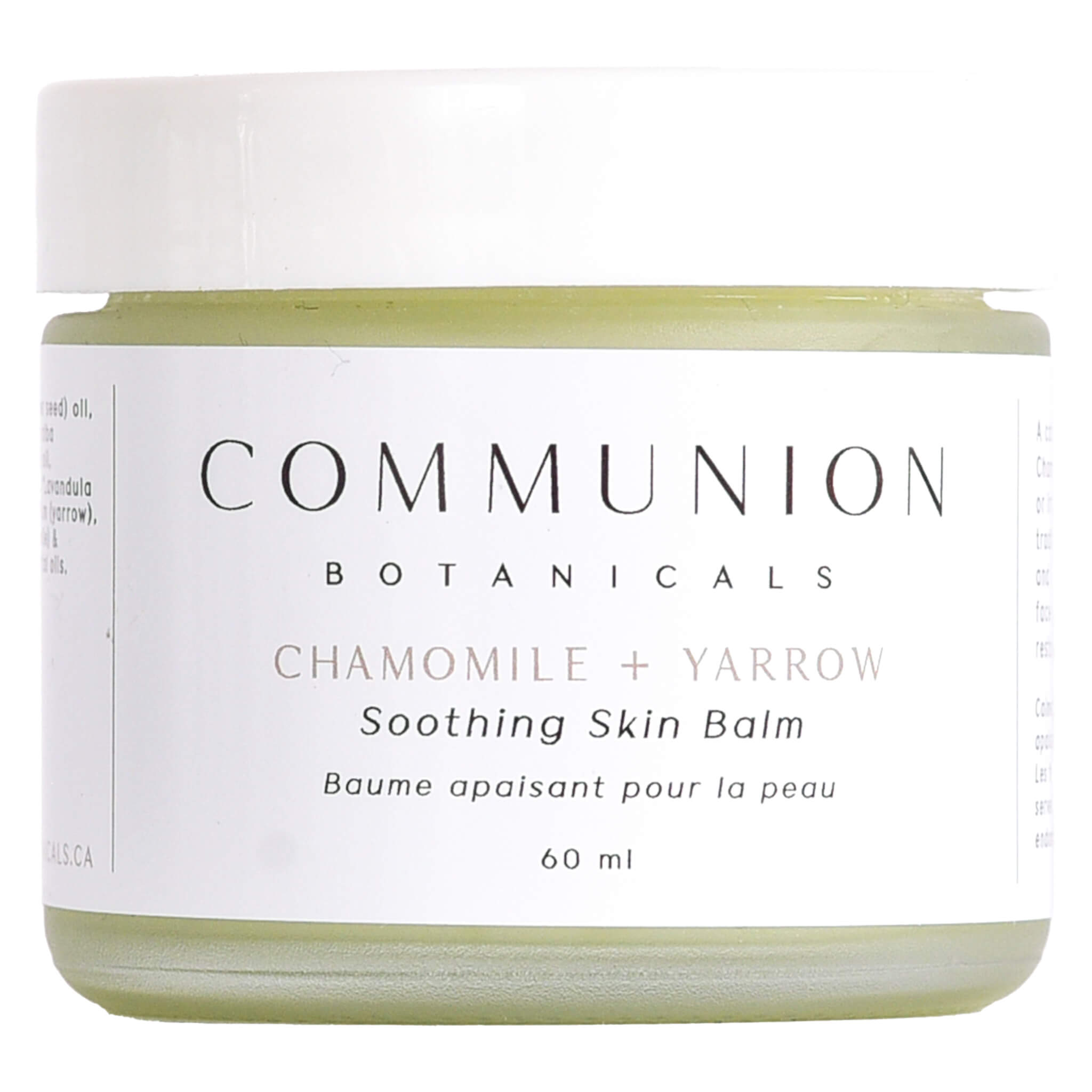 Organic Chamomile & Yarrow Soothing Skin Balm - Natural Moisturizer for Dry, Irritated Skin | Perfect for Eczema, Rosacea & Post-Sun Care
