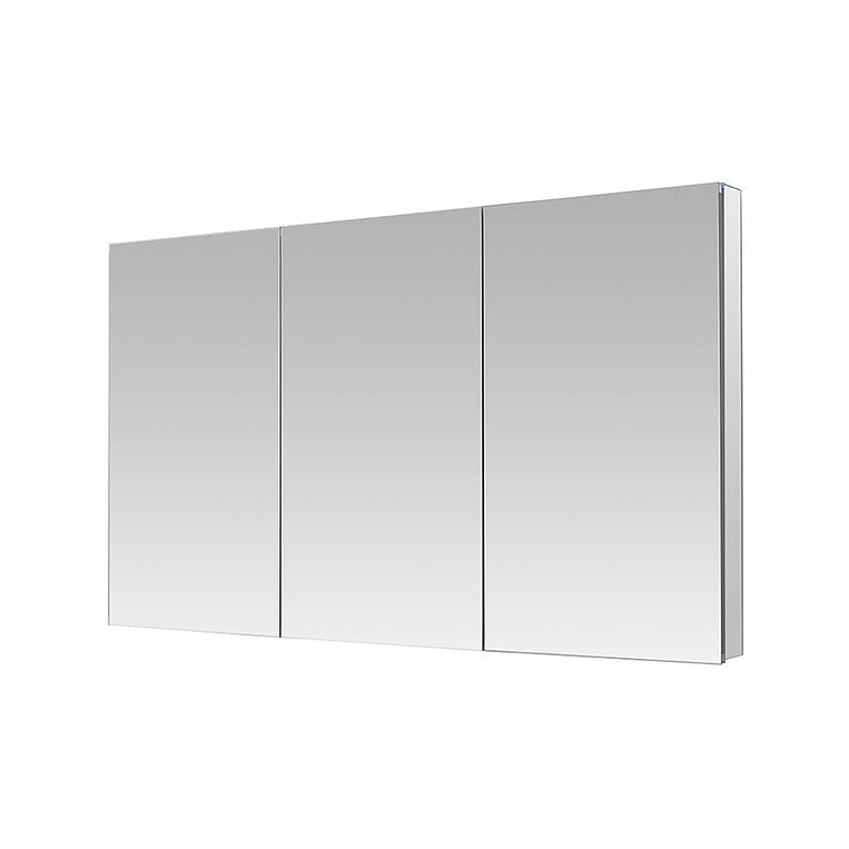 Aquadom Royale 60x30 Triple Door Medicine Cabinet - Rustproof Bathroom Mirror Storage with Adjustable Shelves for Bathroom, Bedroom & Vanity Organization