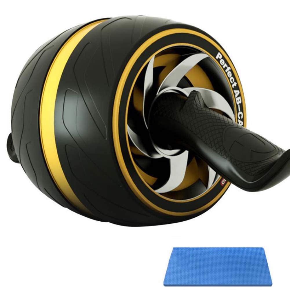 SCYDAO Automatic Rebound Ab Roller Wheel with Knee Pad - Core Workout Equipment for Home Gym, Abs Training & Fitness - Perfect for Toning, Strength Building & Full-Body Exercise at Home or Office