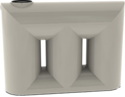 2300L Urban Slimline Water Storage Tank – Lightweight & Space-Saving Design for RV, Camping, Emergency Preparedness & Off-Grid Living