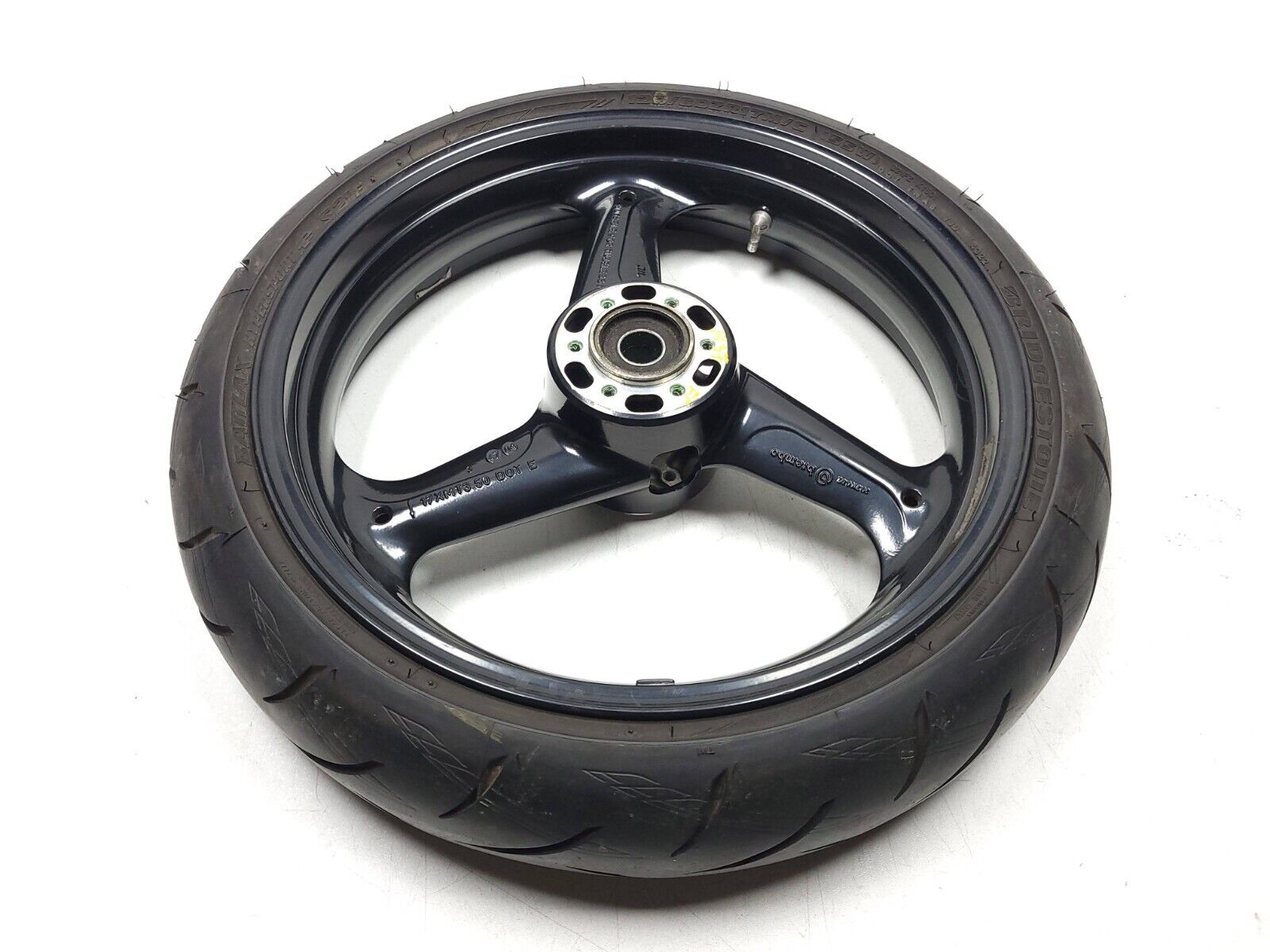 Original Ducati Monster M600 M620 Front & Rear Wheel Set R17 Pair - OEM Replacement Parts for Motorcycle Repair & Custom Builds - Perfect for Racing, Street Riding & Bike Restoration Projects