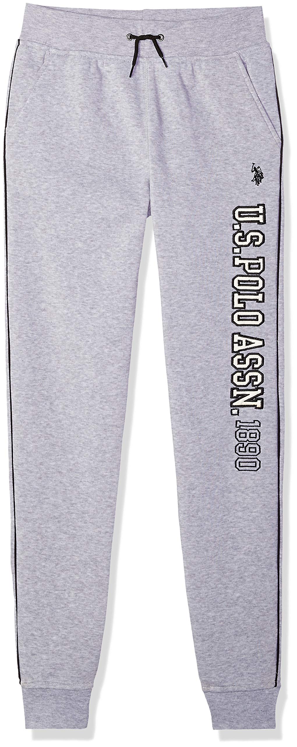 U.S. Polo Assn. Boys' Fleece Jogger Pants - Soft & Comfortable Athletic Pants for Kids - Perfect for School, Sports & Casual Wear