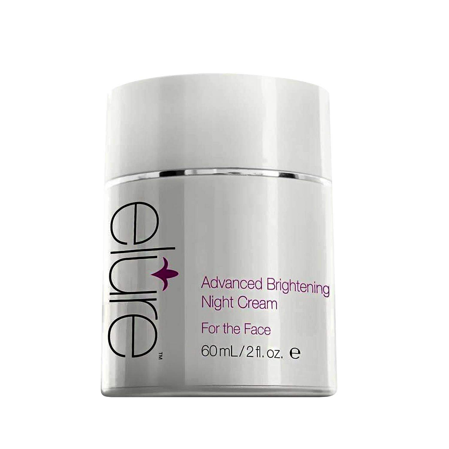 Elure Advanced Lightening Night Cream 1.7 oz - Brightening & Hydrating Face Moisturizer for Dark Spots & Uneven Skin Tone - Perfect for Nighttime Skincare Routine