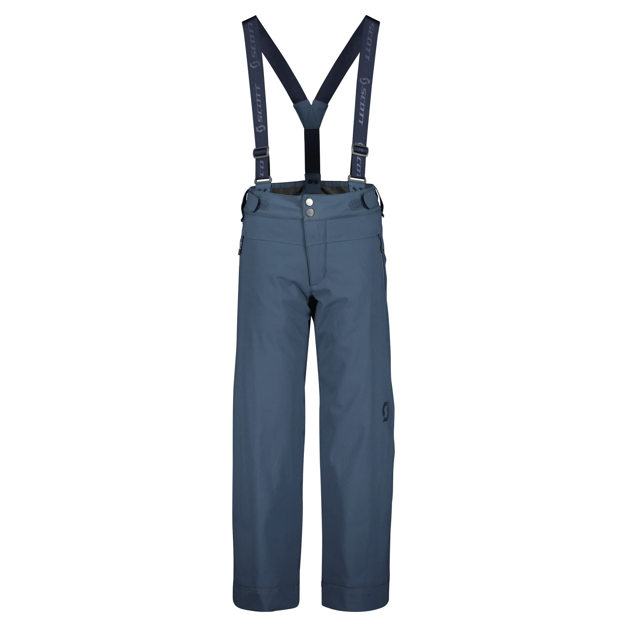 SCOTT JR Vertic Dryo 10 Ski Pants for Kids - Waterproof Winter Snow Pants (Metal Blue, Small) 2022/23 - Perfect for Skiing, Snowboarding & Outdoor Winter Activities