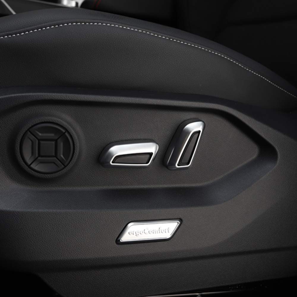 ABS Seat Button Cover for Touareg 2011-2022 - 4pcs Set Car Interior Protector - Perfect for Car Styling & Protection