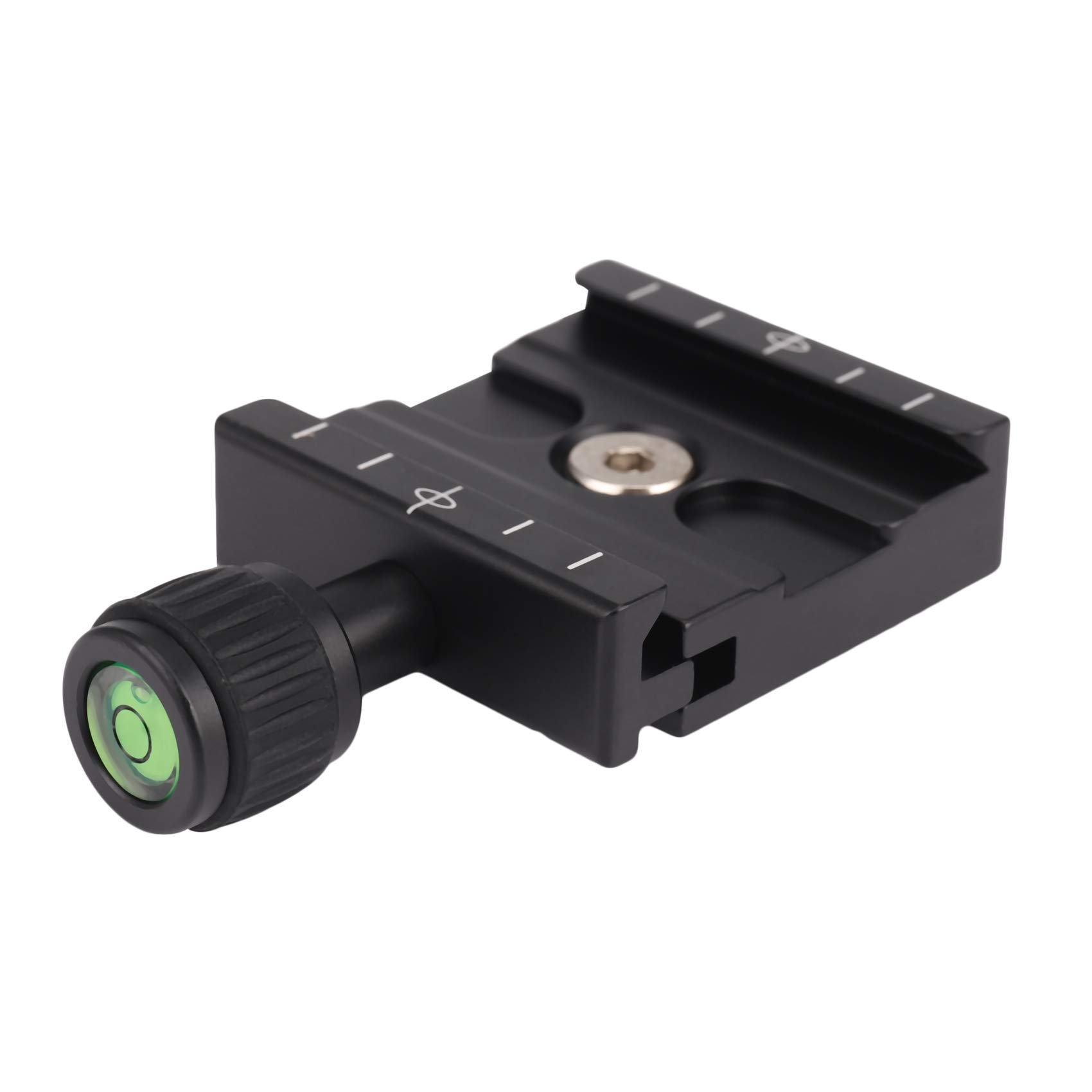 50mm Quick Release Plate QR Clamp - Standard Tripod Ballhead Mount for DSLR Cameras | Perfect for Photography, Videography & Travel Shooting