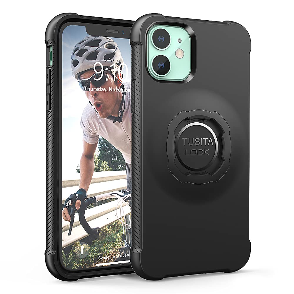 TUSITA Shockproof Waterproof Lock Case for iPhone 11 & iPhone XR - Secure Protection for Outdoor Activities, Travel & Daily Use