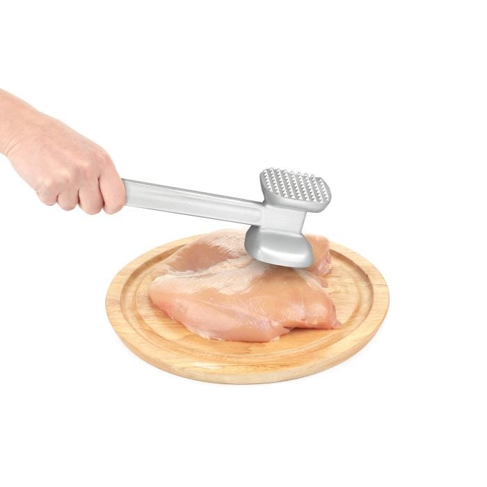 Premium Double-Sided Non-Stick Meat Tenderizer Mallet - Heavy Duty Kitchen Tool for Steak, Chicken & Pork - Perfect for Grilling, BBQ & Home Cooking