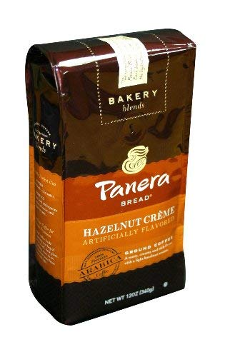 Panera Bread Hazelnut Cream Coffee - 12 Ounce (Pack of 2) | Premium Ground Coffee for Home, Office & Gifts | Rich Flavor for Morning Brew & Afternoon Pick-Me-Up