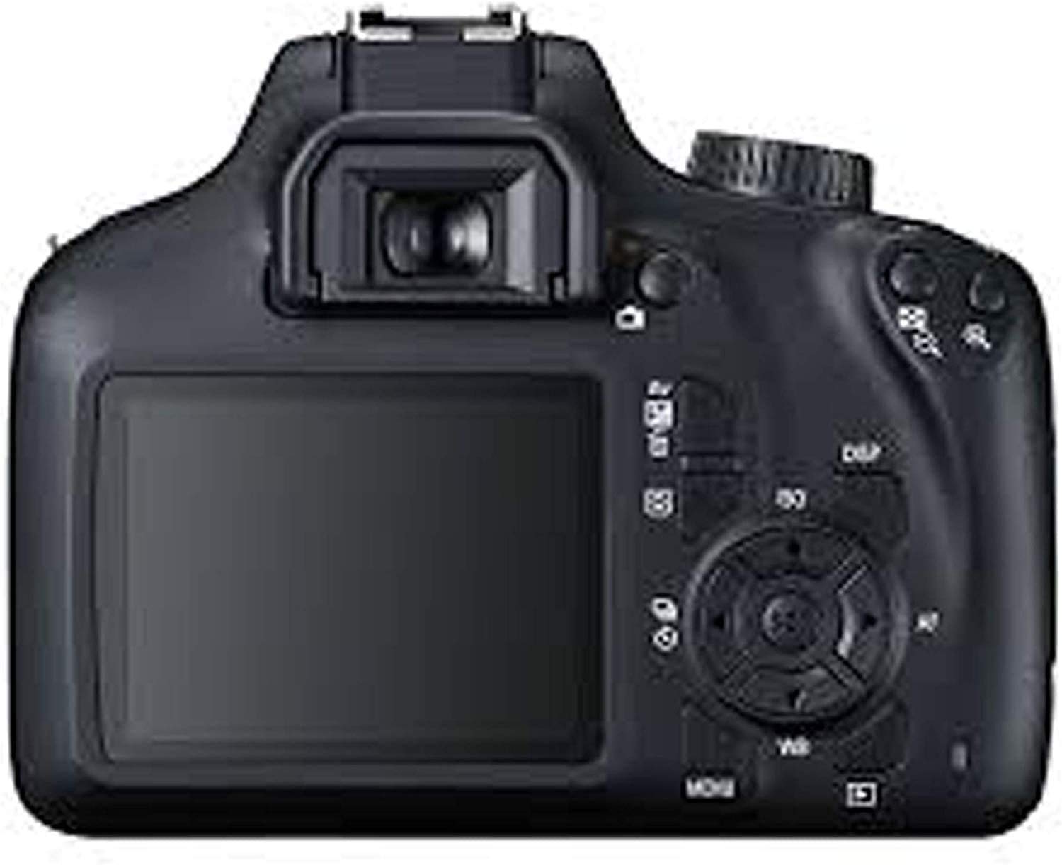 Canon EOS 4000D Digital SLR Camera with 18-55mm DC III Lens (Black) - Full Accessory Bundle Includes SanDisk 32GB Memory Card, DSLR Bag, 50-Inch Tripod & Cleaning Cloth (Renewed) - Perfect for Beginners, Travel Photography & Vlogging