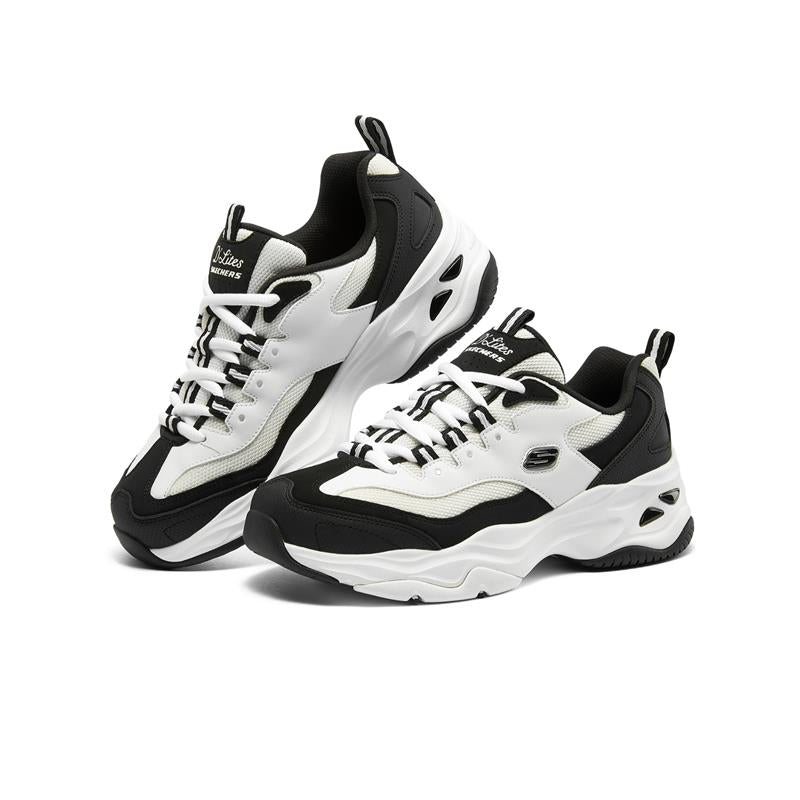 D'LITES 4.0 Women's Comfortable Walking Shoes - Black & White (BKW) | Lightweight Sneakers for Walking, Running & Everyday Wear