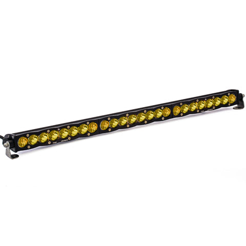 Baja Designs S8 30-Inch LED Light Bar - Amber Driving/Combo Beam for Off-Road Trucks, Jeeps & ATVs - Durable Waterproof Lighting for Night Adventures