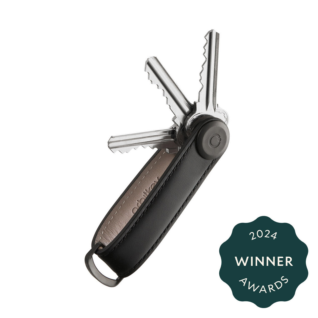Premium Leather Key Organizer 2.0 - Slim RFID Blocking Key Holder with Keychain - Perfect for Home, Office & Travel Accessories