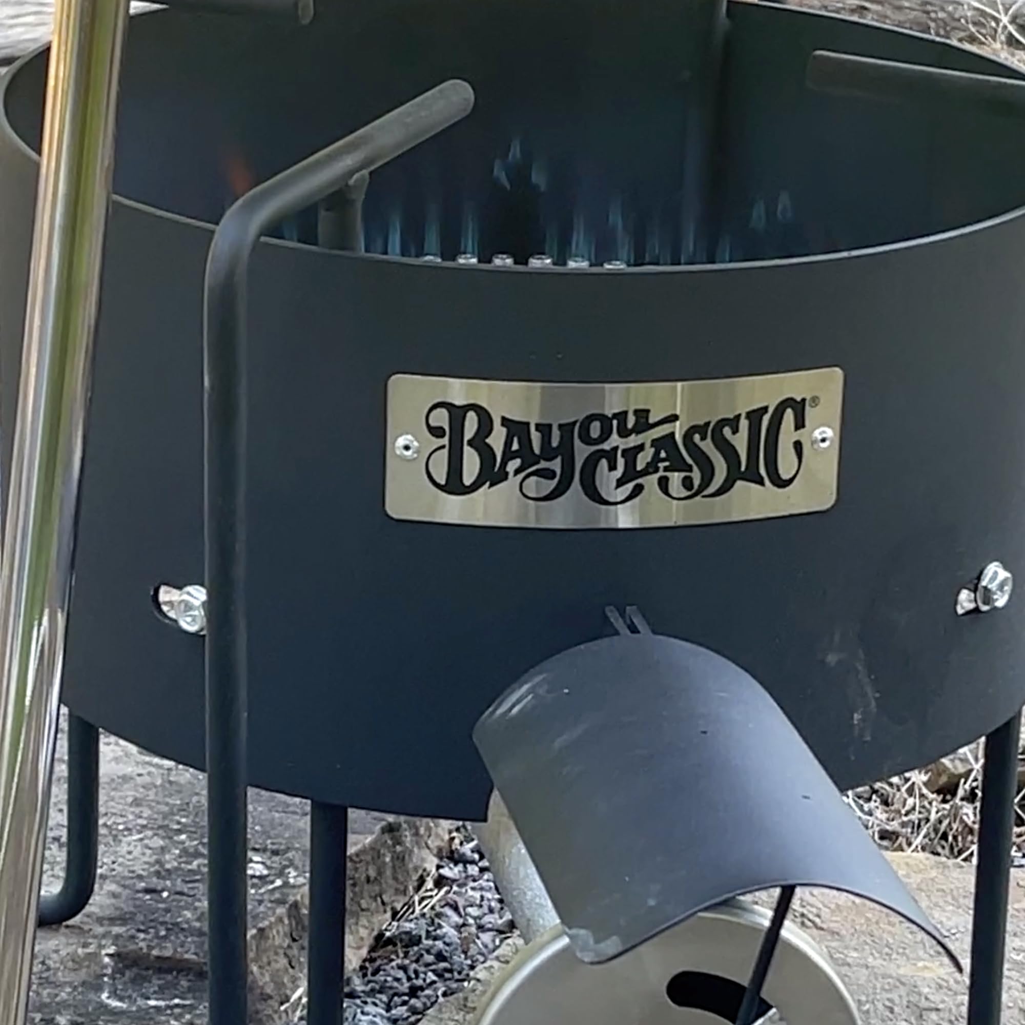 Bayou Classic KAB4 Banjo Burner - High-Pressure Propane Outdoor Cooker for Crawfish Boiling, Homebrewing & Large Batch Cooking | Perfect for Seafood Boils, Gumbo, Soup, Stew, Tamales & Beer Brewing | Great for Backyard Parties, Camping & Outdoor Events