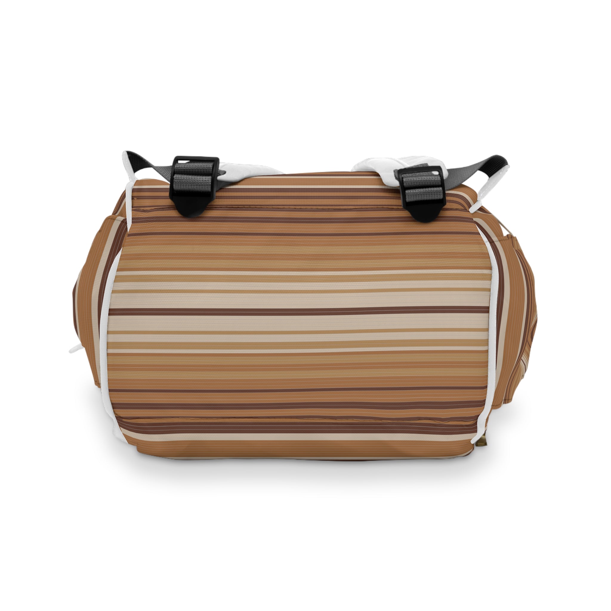 Stylish Striped Southwestern Diaper Backpack - Multifunctional Baby Bag for Moms, Perfect for Travel & Daily Use