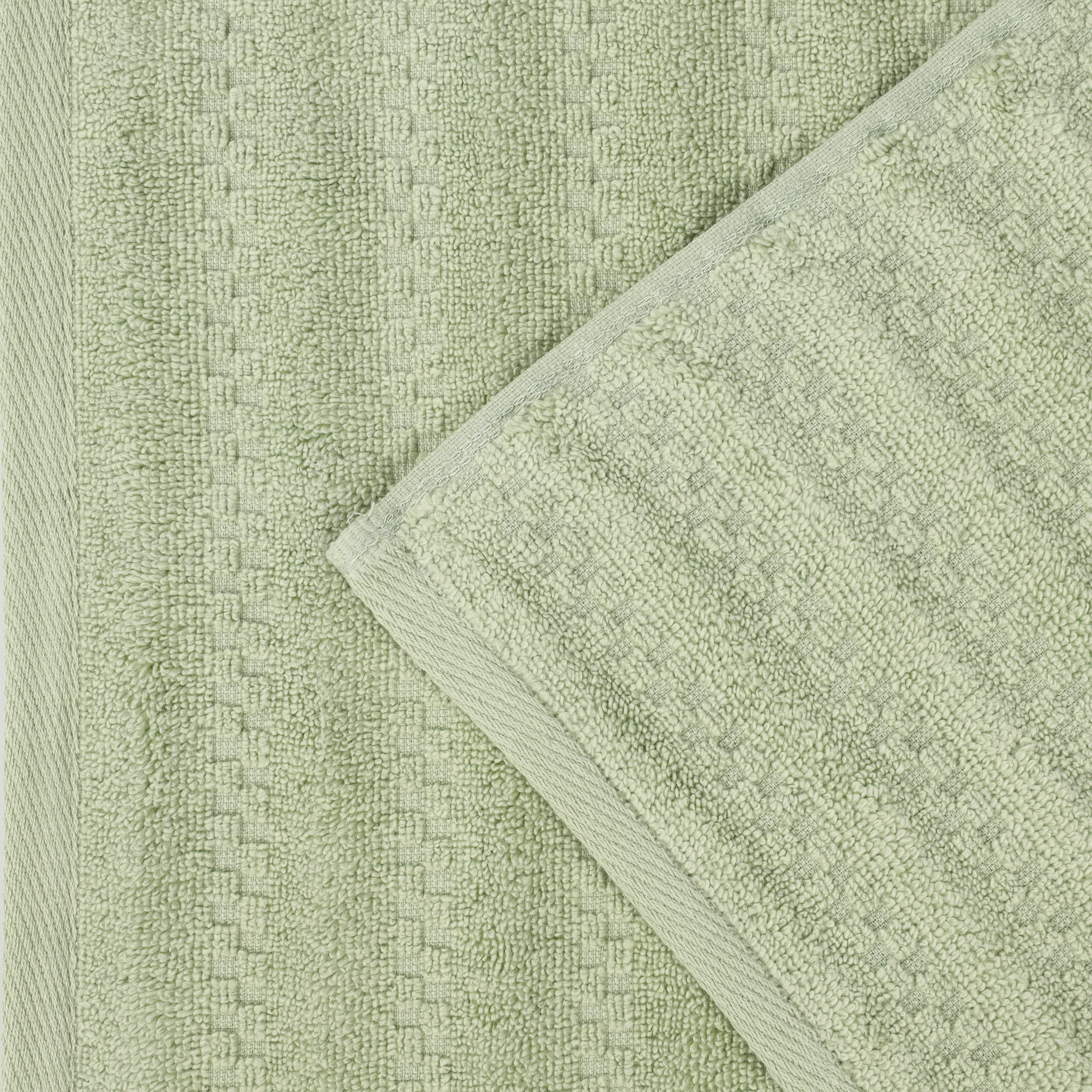 Zuma Zero Twist Cotton Medium Weight Soft Absorbent 6-Piece Bath Towel Set - Premium Luxury Towels for Spa, Bathroom & Beach Use