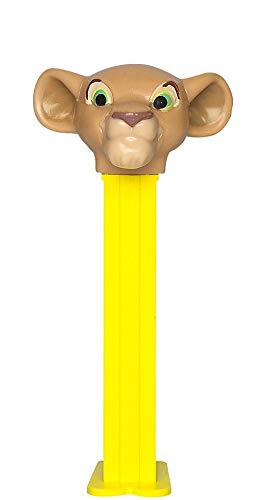 Lion King Pez Candy Dispenser - Nala Collectible Toy with 2 Candy Refill Packs | Fun Gift for Disney Fans & Movie Night Treats