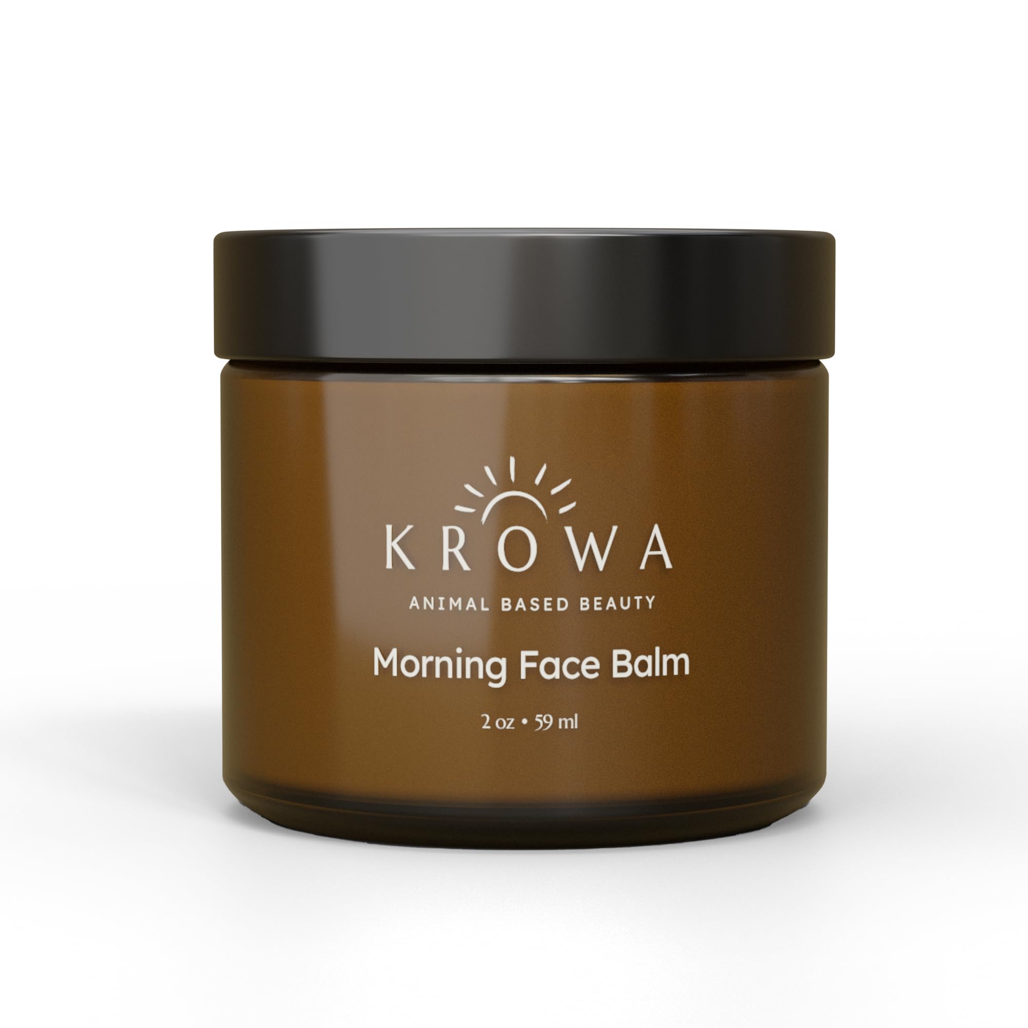 Organic Grass-Fed Tallow Face Balm with Essential Oils & Collagen Peptides - Nourishing, Soothing & Hydrating Skin Care for Morning Routine - Revitalizes & Renews Skin Naturally - Phthalate & Preservative Free - Perfect for Dry Skin & Anti-Aging Daily Use