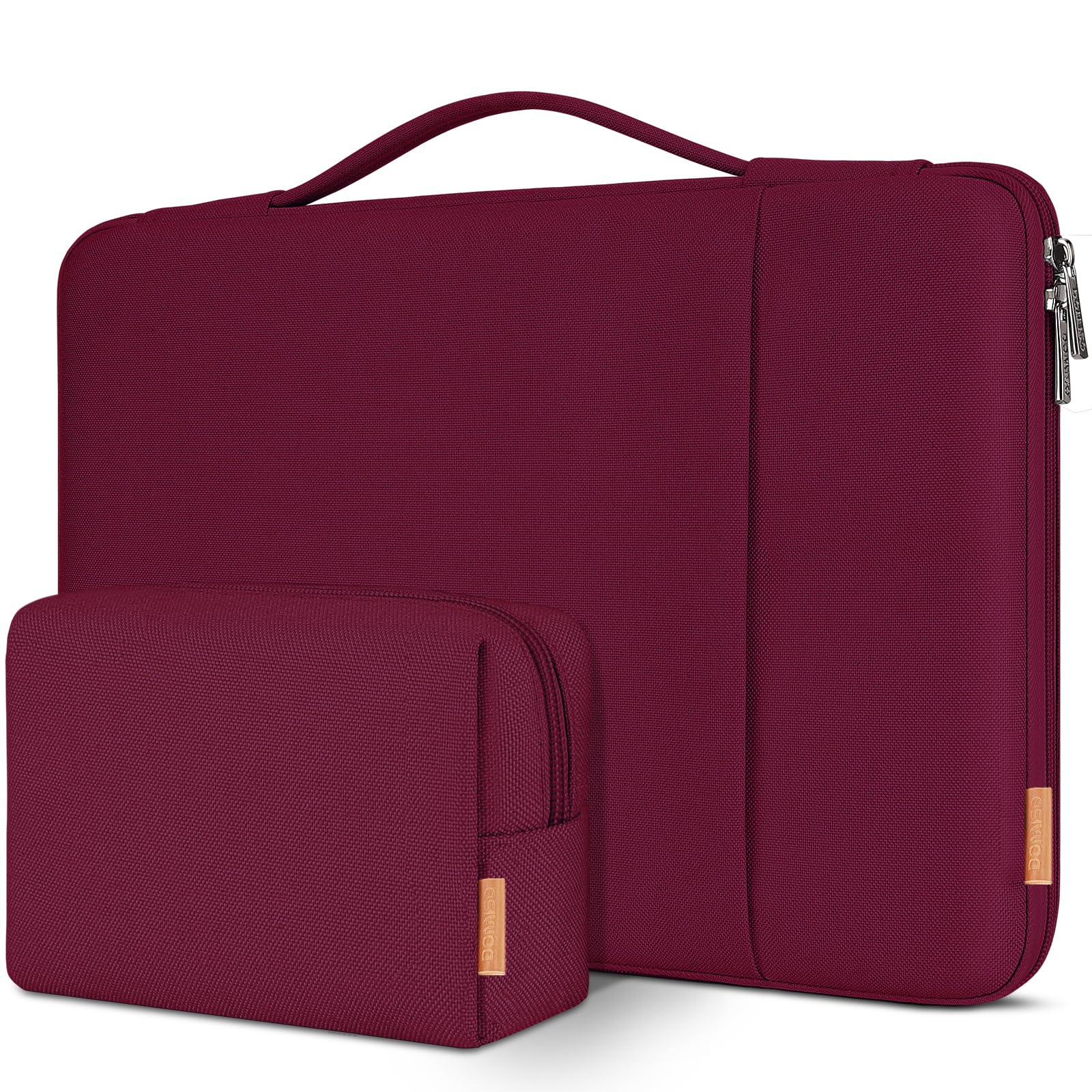 DOMISO 13.3 Inch Laptop Sleeve Case - Water Resistant & Shockproof Protective Cover for 13.5