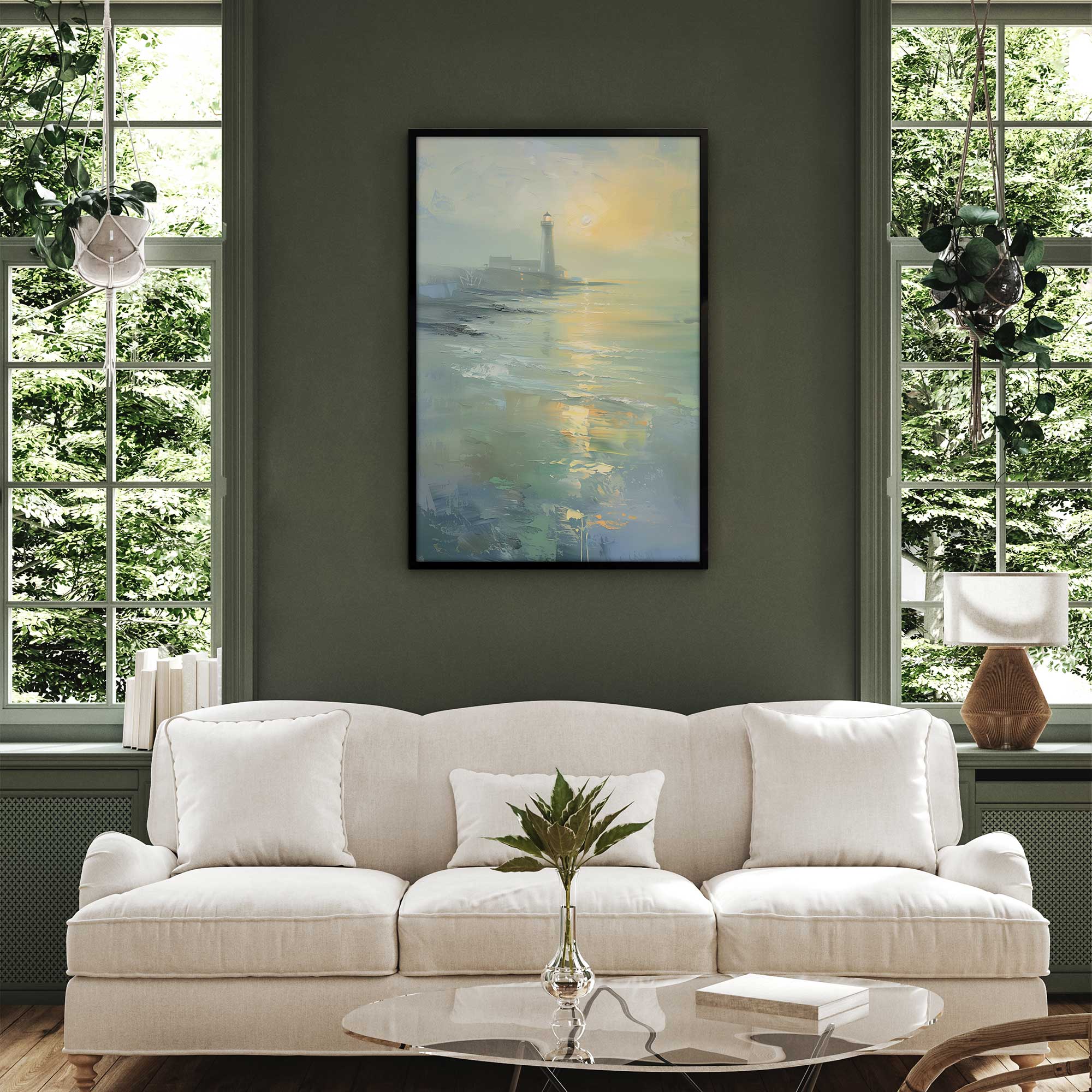 Guiding Light v2 Print - Premium Wall Art Decor for Home & Office - Perfect for Living Room, Bedroom, or Workspace