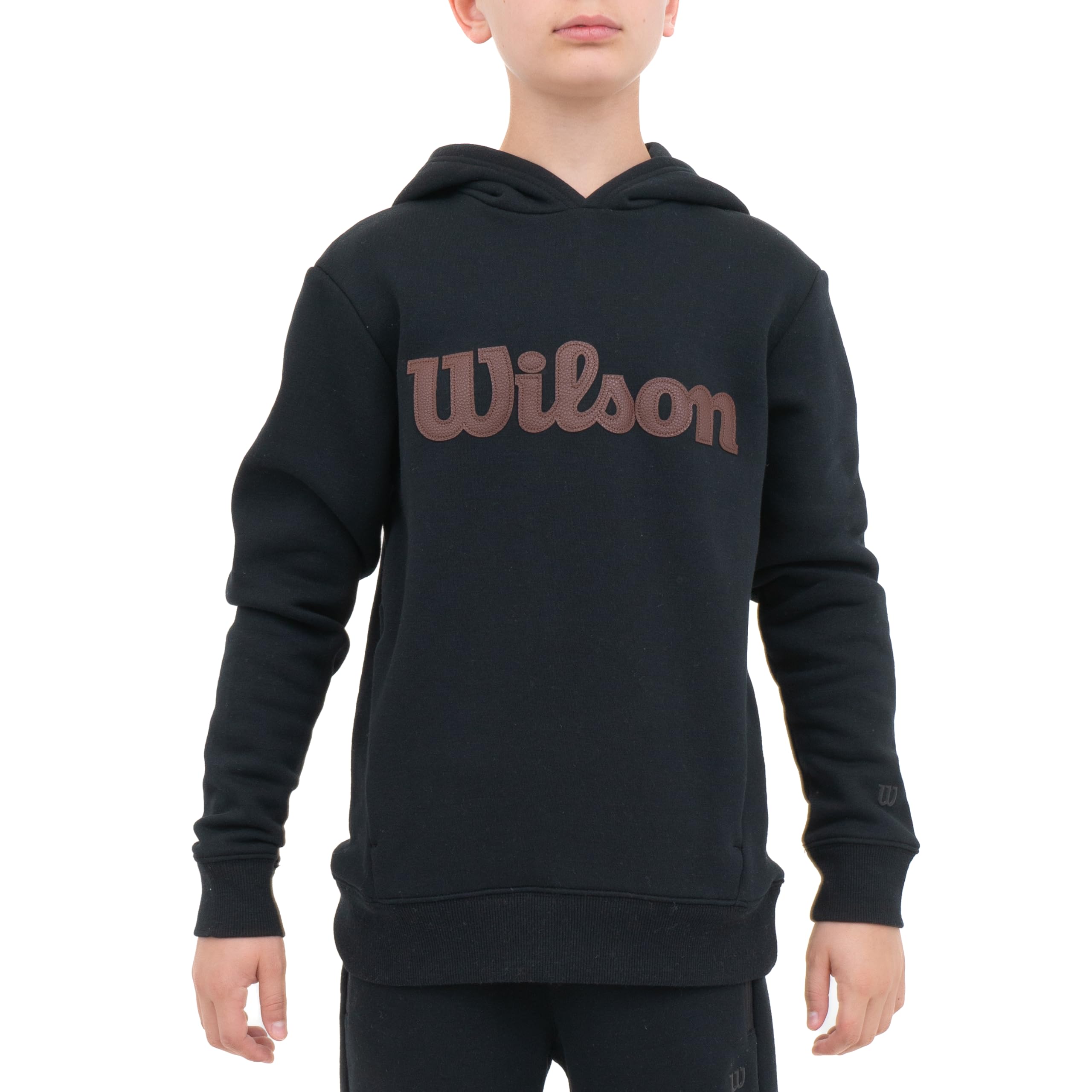 WILSON Boys Hoodie - Stylish Fleece Hooded Sweatshirt for Kids | Variety of Colors & Designs | Warm Winter Pullover for School, Playdates & Outdoor Activities
