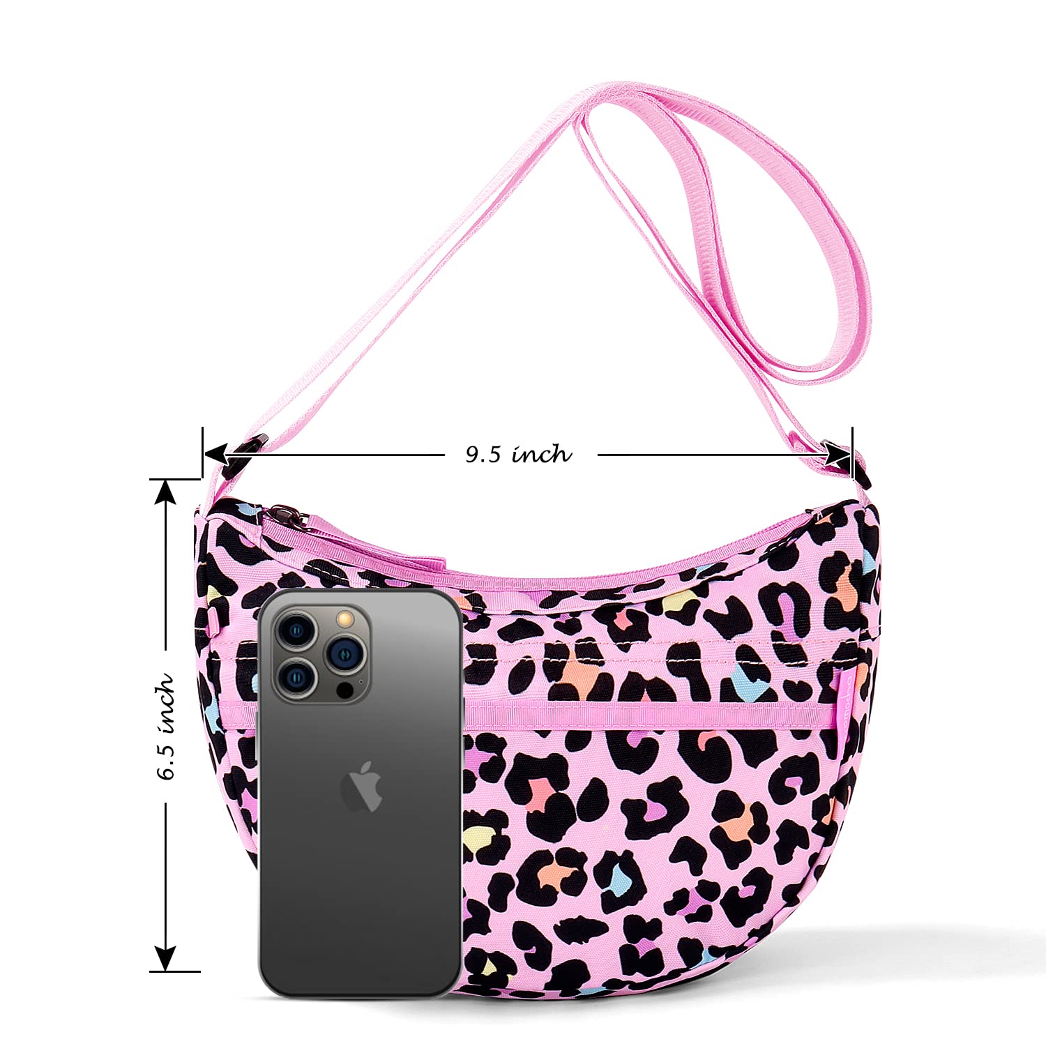 Choco Mocha Crossbody Purse for Girls - Stylish Kids Shoulder Bag with Adjustable Strap, Perfect for School, Travel & Everyday Use