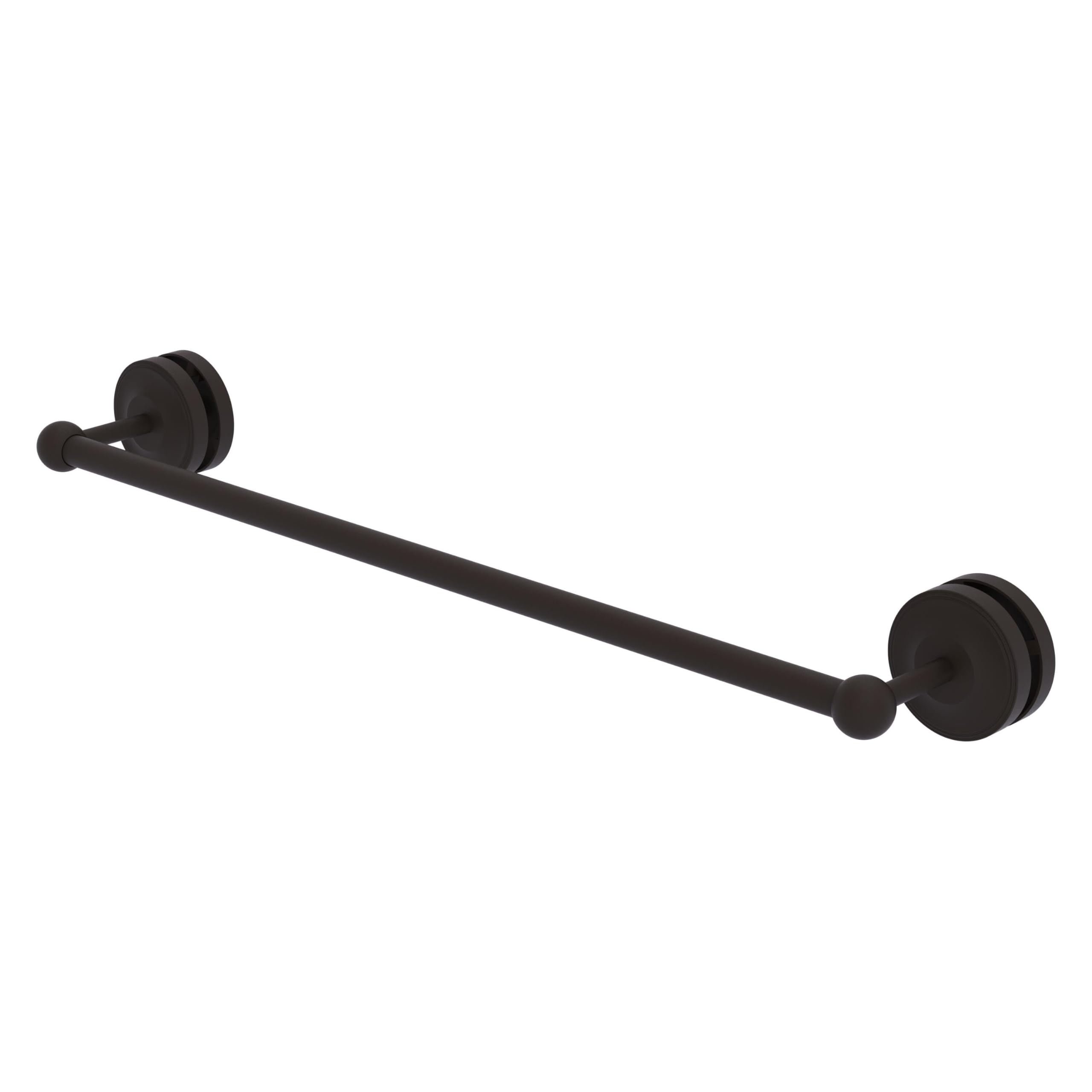 Allied Brass PR-41-SM-24 Prestige Regal Collection 24 Inch Shower Door Towel Bar in Oil Rubbed Bronze - Perfect for Bathroom Organization and Luxury Spa Experience