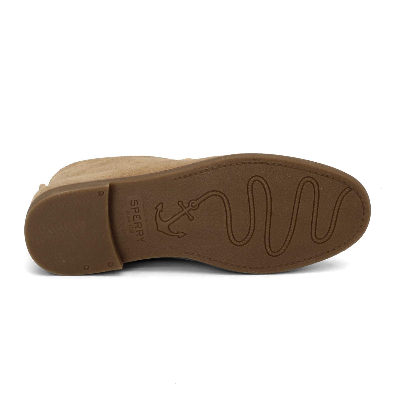 Sperry Women's Waypoint Desert Suede Bootie - Comfortable Ankle Boots for Women, Taupe Suede Shoes Size 8 M - Perfect for Fall, Winter & Outdoor Adventures