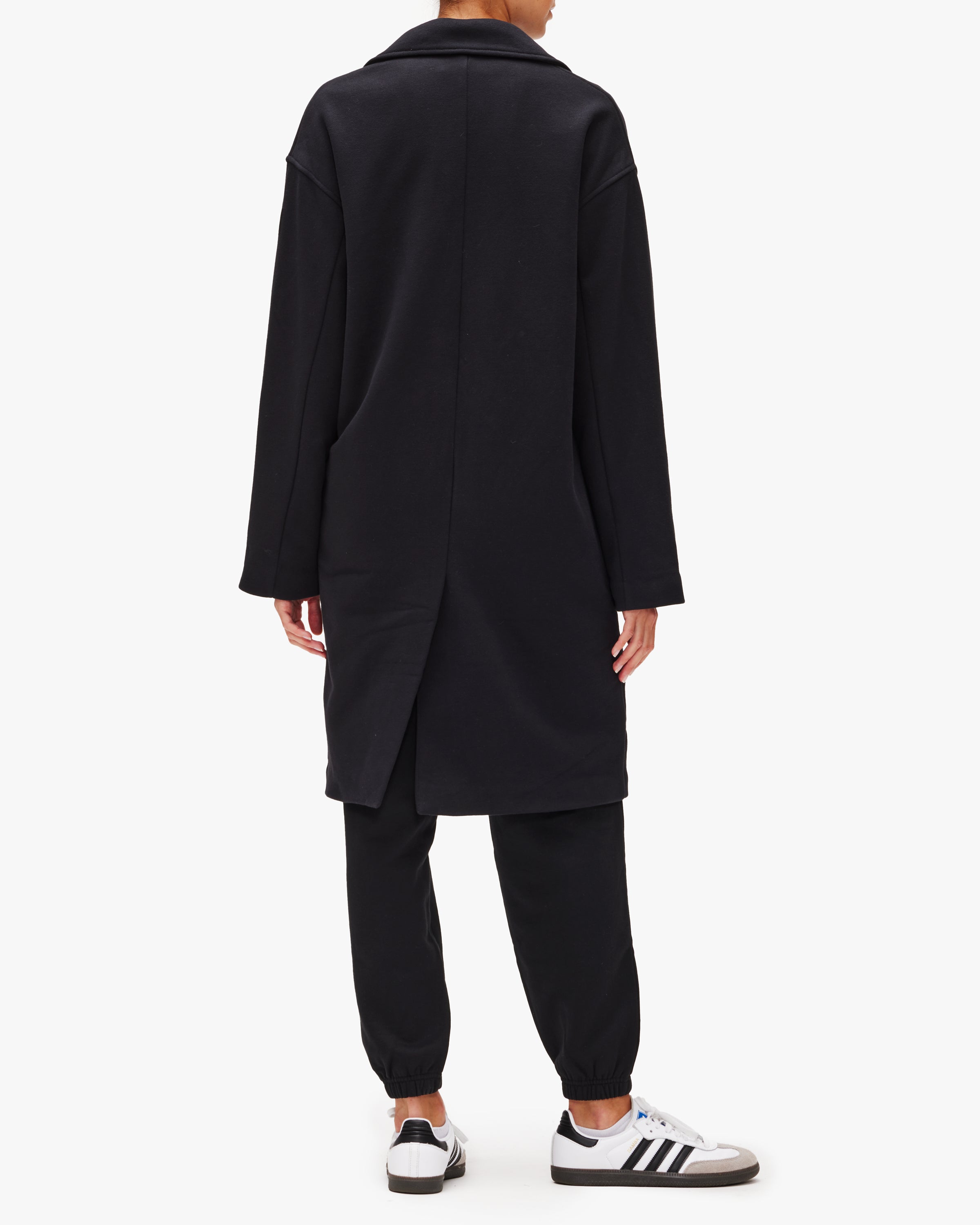 Alo Yoga VIP Blazer Trench Coat - Women's Lightweight Water-Resistant Long Jacket for Work, Travel & Everyday Wear