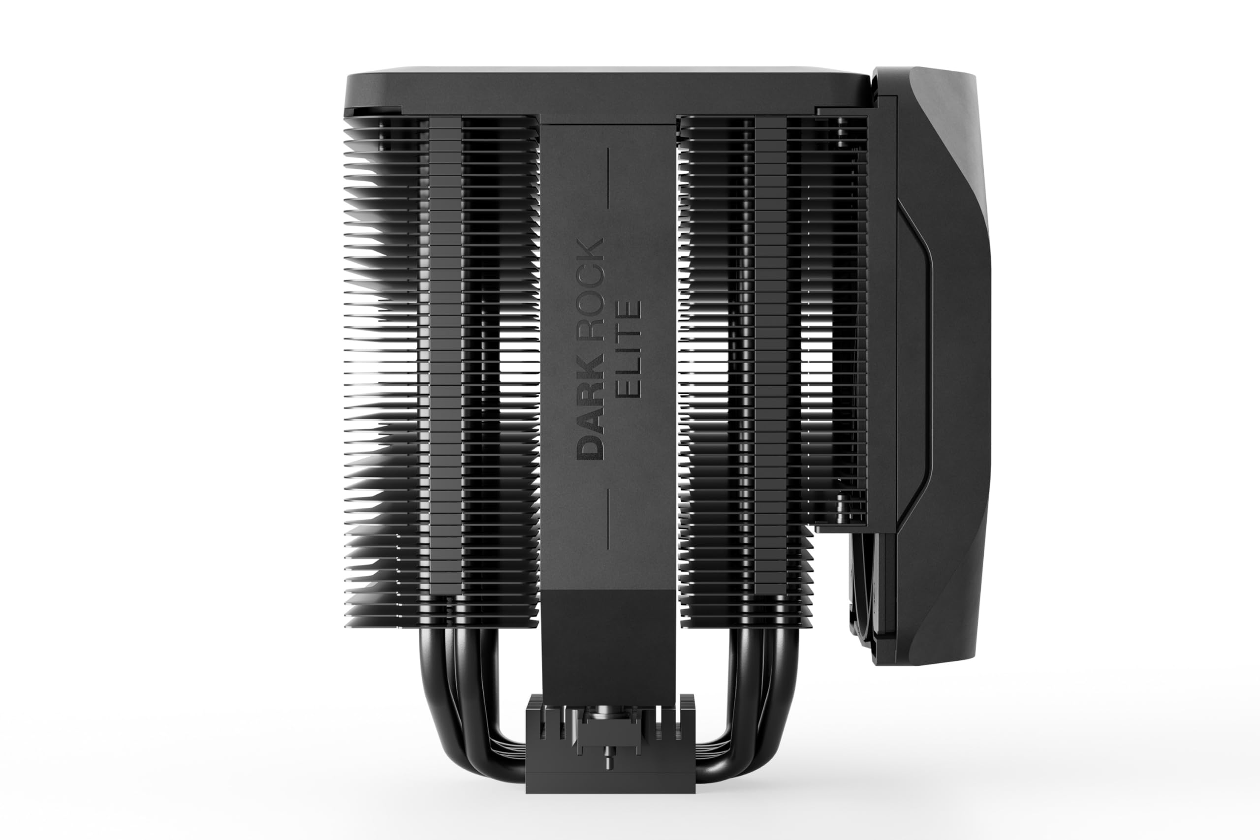 be quiet! Dark Rock Elite Air CPU Cooler - Dual 135mm Silent Wings PWM Fans, 2-Speed Switch, High-Performance Heat Pipes | Enhanced RAM Compatibility & Front Fan Rail System | Perfect for Gaming PCs, Workstations & High-End Cooling Solutions