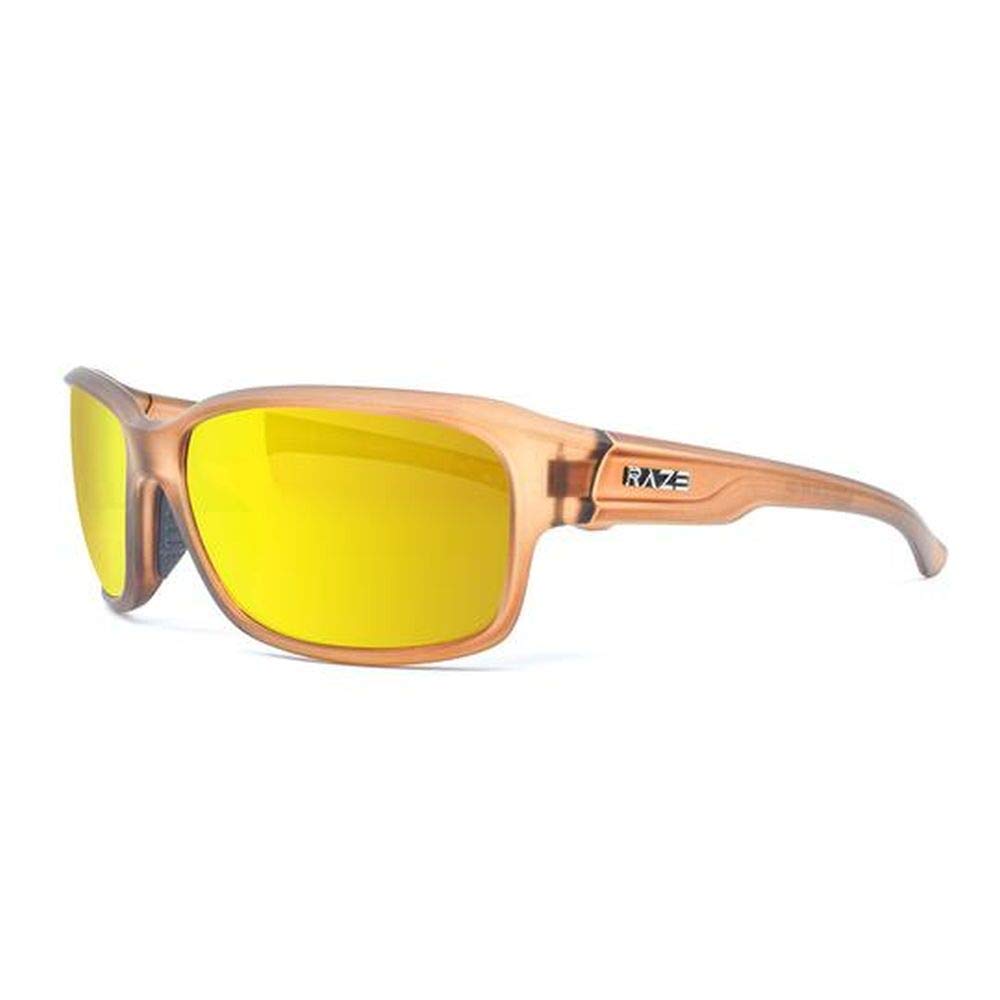 Raze Eyewear Ledge Polarized Golf & Sport Sunglasses for Men Women - UV Protection, Lightweight Frame for Golfing, Cycling, Running & Outdoor Activities