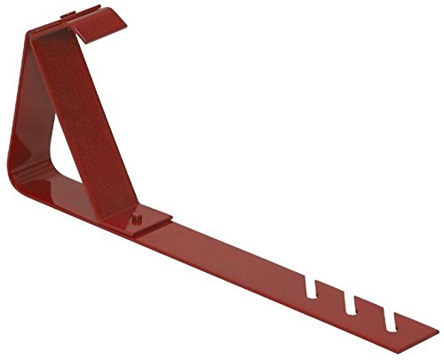 Heavy Duty Steel Red Roof Bracket - 1 Pack | Durable Metal Roof Support for Sheds, Garages & Home Roofing Projects