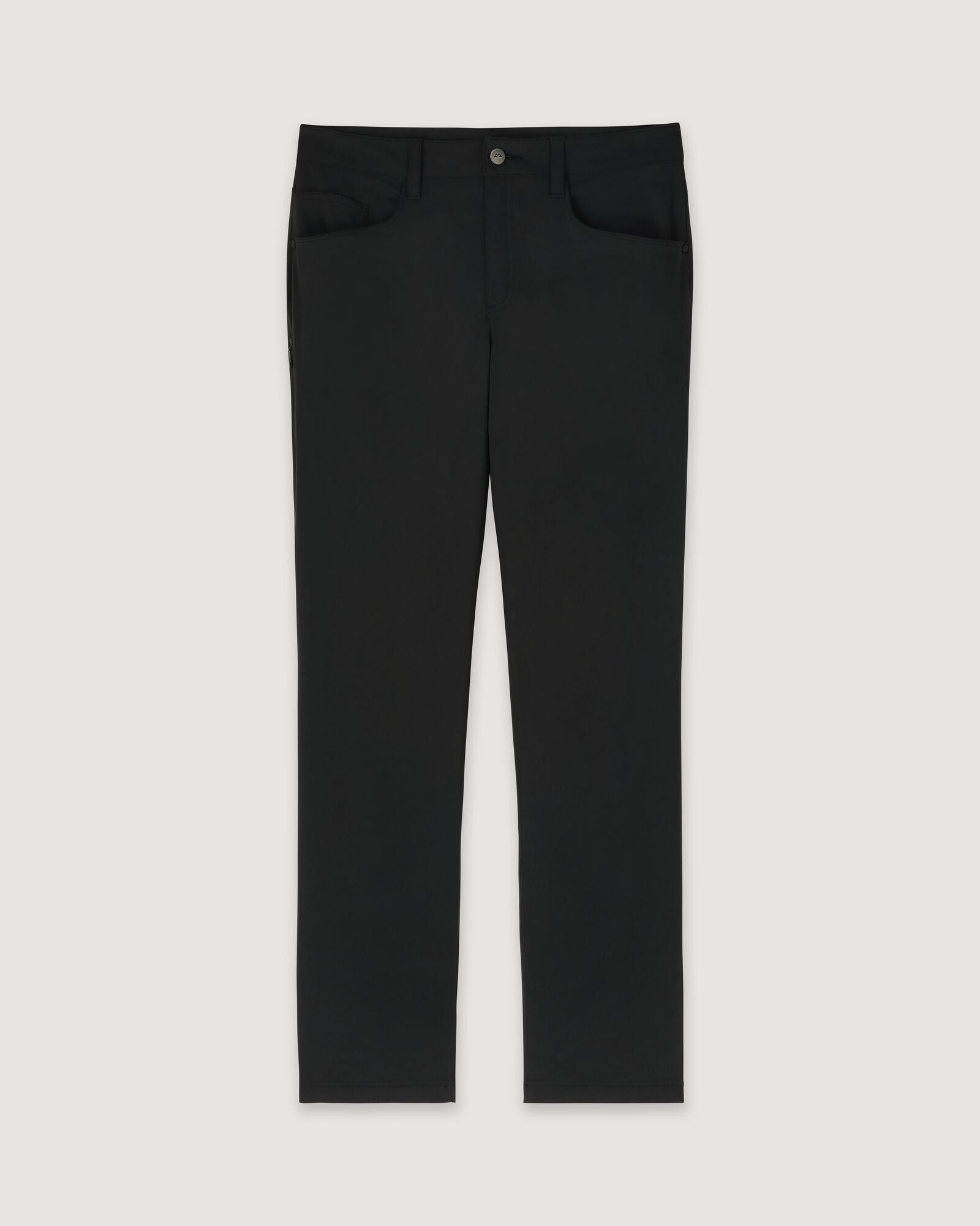 Men's Flight Pants Regular Fit - Black Stingray Color - Comfortable & Stylish Cargo Pants for Travel, Hiking & Outdoor Activities