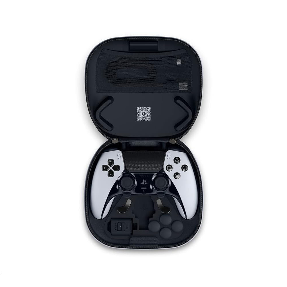 Sony PlayStation 5 DualSense Edge Wireless Controller for PS5 - White | Premium Gaming Controller with Adaptive Triggers & Haptic Feedback | Perfect for Competitive Gaming & Immersive Play