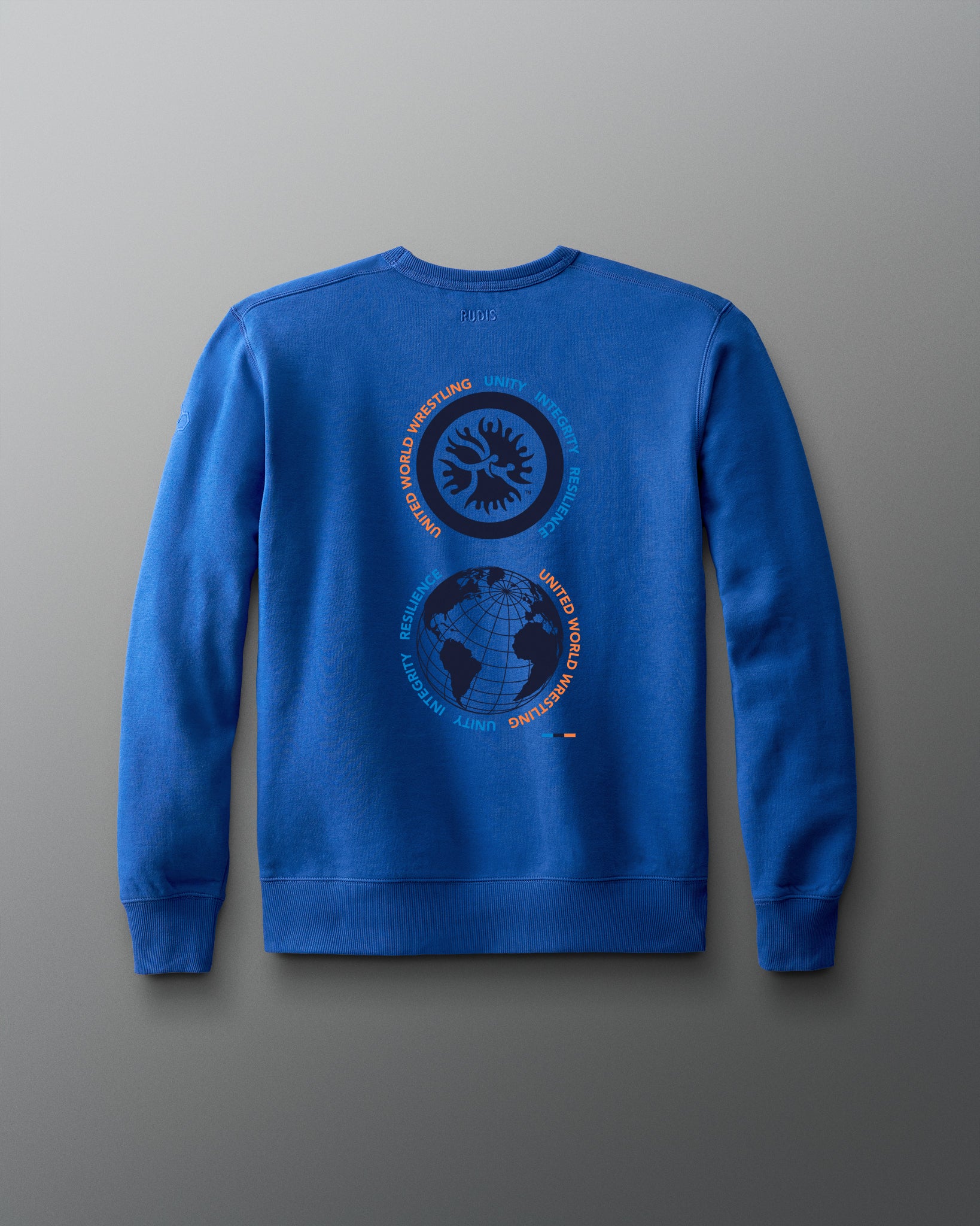 UWW Globe Comfort Fleece Crewneck Sweatshirt - Soft & Warm Unisex Pullover for Men & Women - Perfect for Casual Wear, Outdoor Activities & Lounge