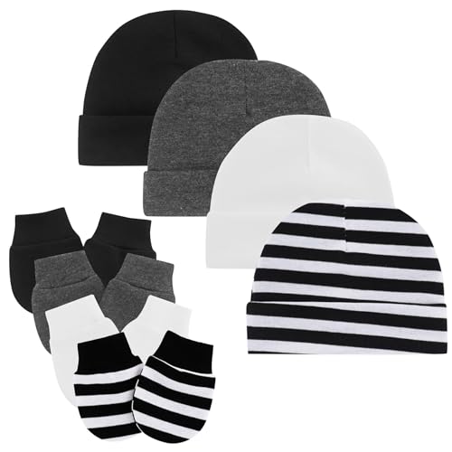 4 Pack 4 Black-grey/White/Black/Black White Stripe