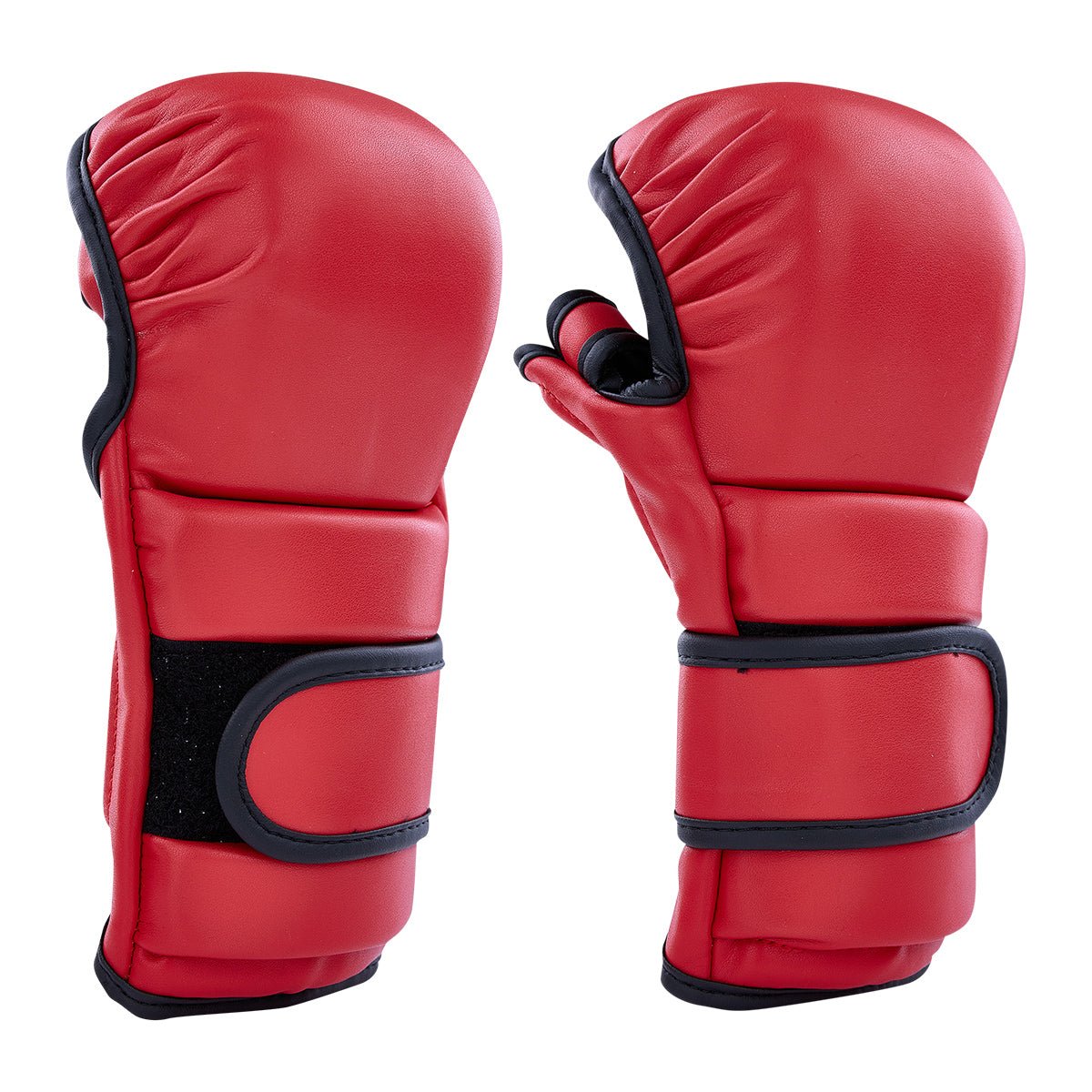 Century Solid Leather MMA Training Gloves for Men & Women - Premium Sparring & Bag Work Gloves for Boxing, Muay Thai, Kickboxing Training
