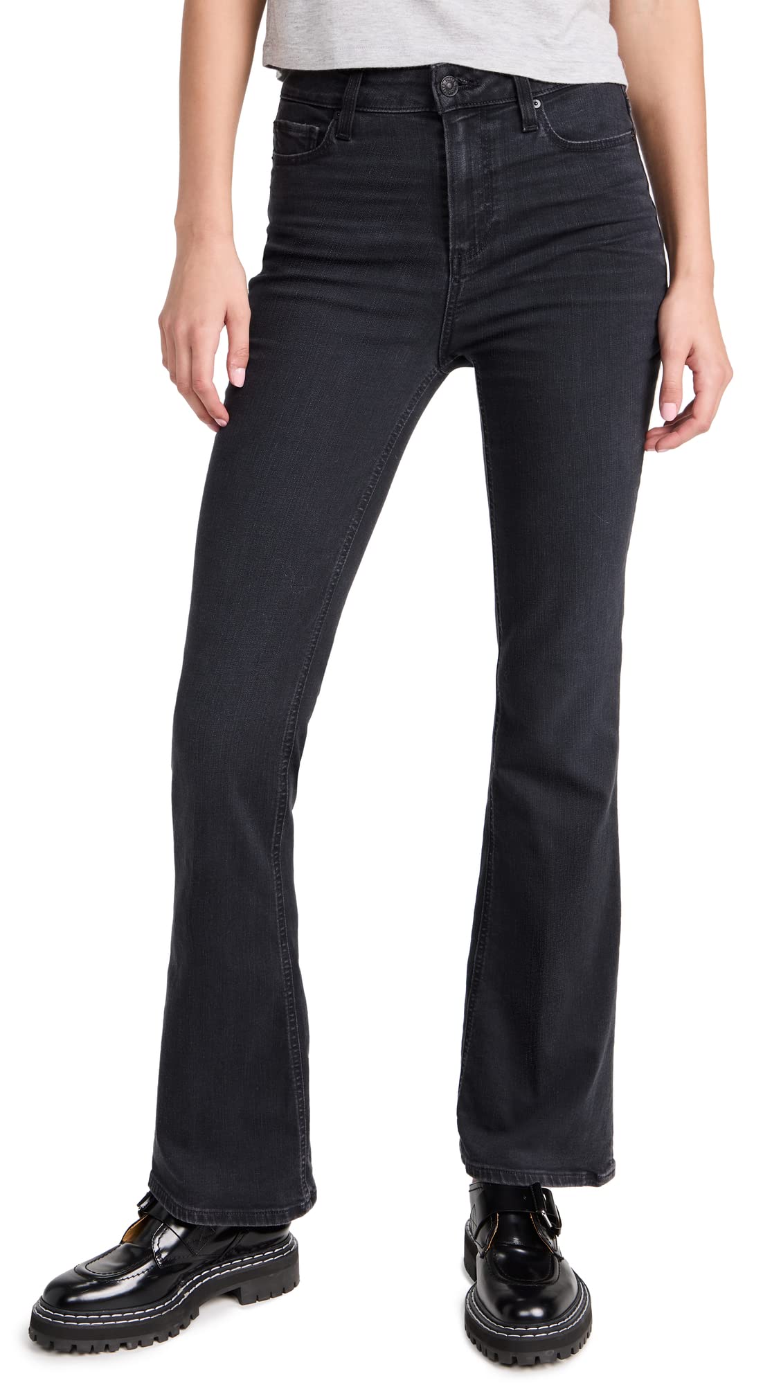 PAIGE Women's High Rise Laurel Canyon Jeans - Stretch Denim Skinny Jeans for Women | Perfect for Casual Wear, Date Night & Office Outfits
