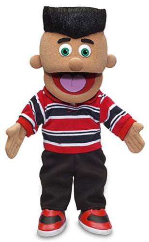 Jerry Small 36 cm Hand Puppet - Soft Plush Animal Puppet for Kids, Interactive Storytelling Toy, Perfect for Classroom, Playtime & Educational Activities (Code 10)