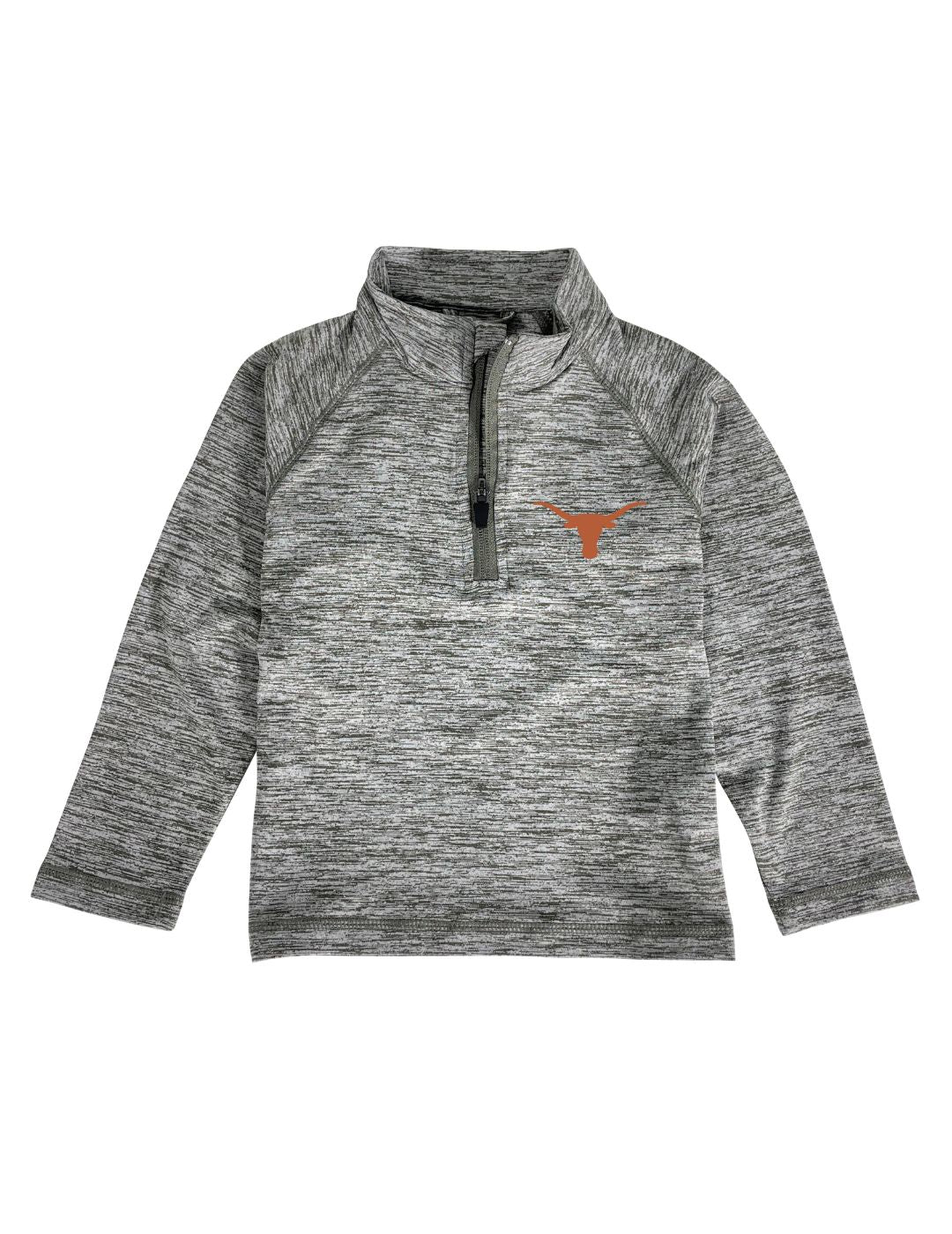 Texas Longhorns Toddler Boys' 1/4 Zip Pullover - Soft Fleece Jacket for Kids - UT Longhorns Fan Gear - Perfect for Game Day & Outdoor Play
